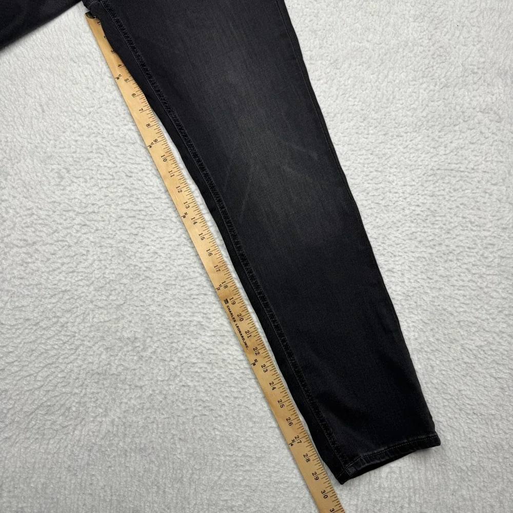 Banana Republic 5 Pocket Pant Slim Fit Stretch‎ Black Denim Men's Size 30x32